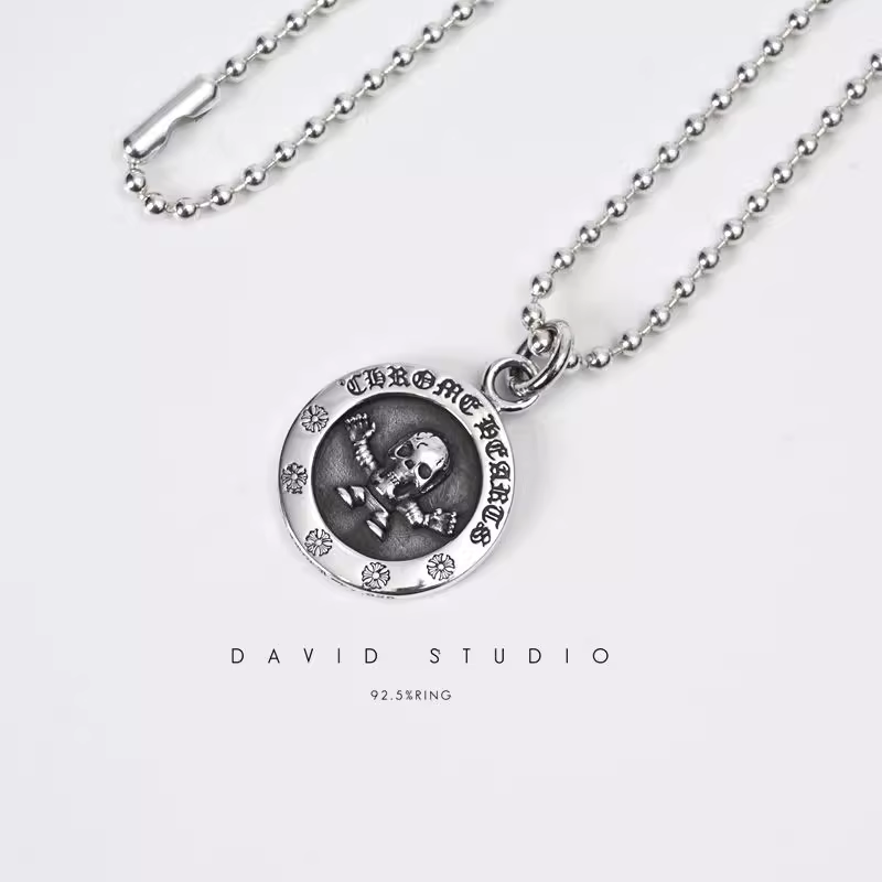 FOTI MEDALLION PENDANT – BALL CHAIN