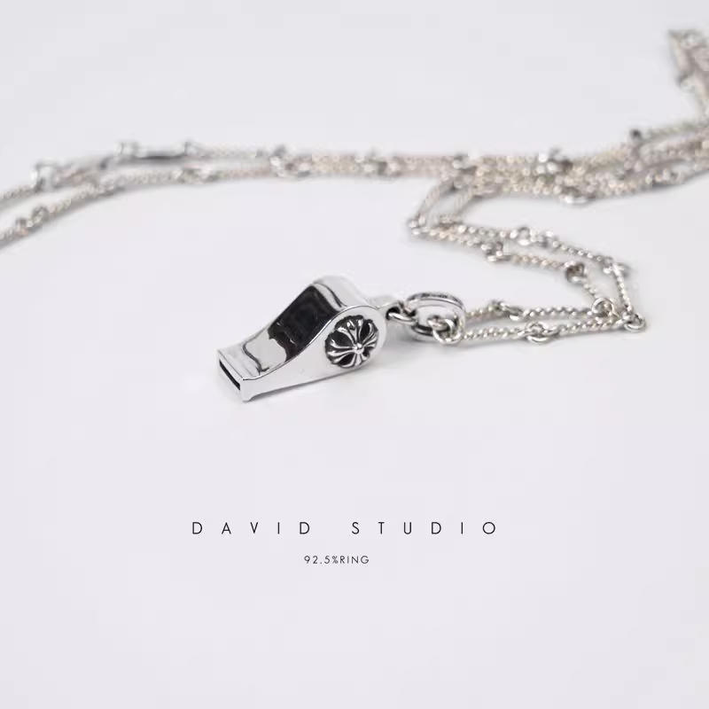 MINI CH PLUS WHISTLE PENDANT – TWIST CHAIN