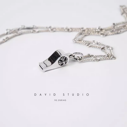 MINI CH PLUS WHISTLE PENDANT – TWIST CHAIN