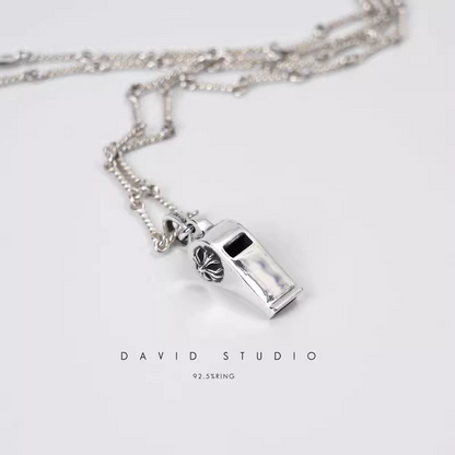 MINI CH PLUS WHISTLE PENDANT – TWIST CHAIN