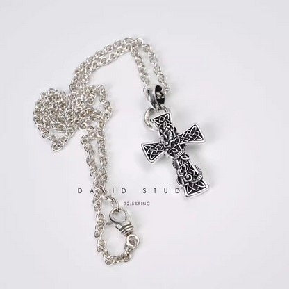 CELTIC CROSS PENDANT – ROLL CHAIN