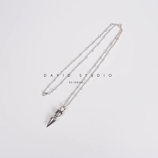 SPIKE PENDANT – TWIST CHAIN