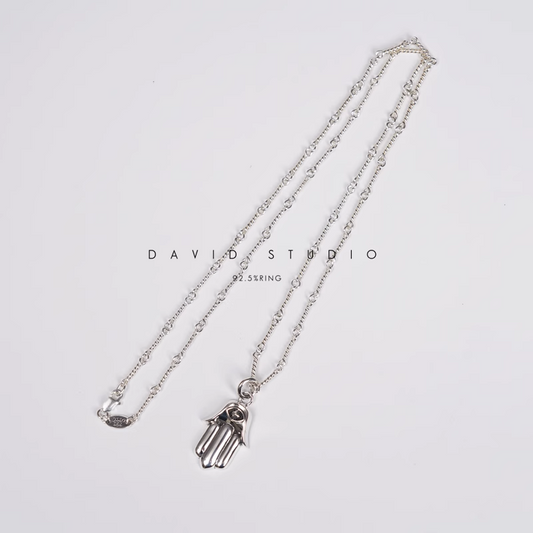 HAMSA HAND CHARM – TWIST CHAIN