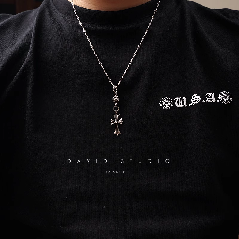 CROSS BALL PENDANT – TWIST CHAIN