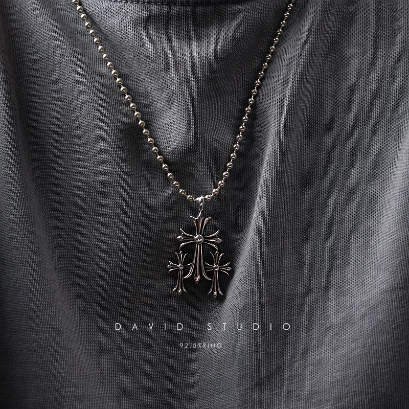 CEMETERY CUT OUT PENDANT – BALL CHAIN