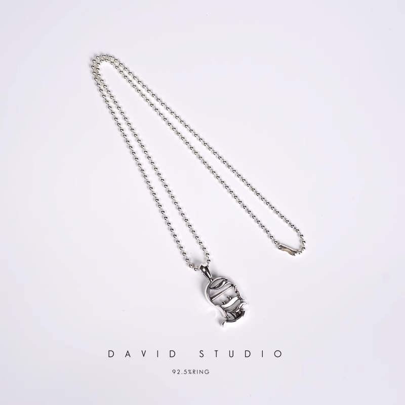 CH LOGO PENDANT – BALL CHAIN
