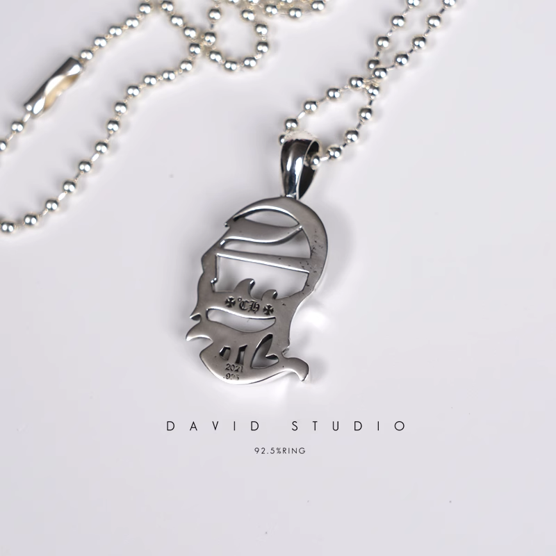 CH LOGO PENDANT – BALL CHAIN