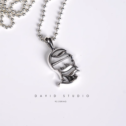 CH LOGO PENDANT – BALL CHAIN