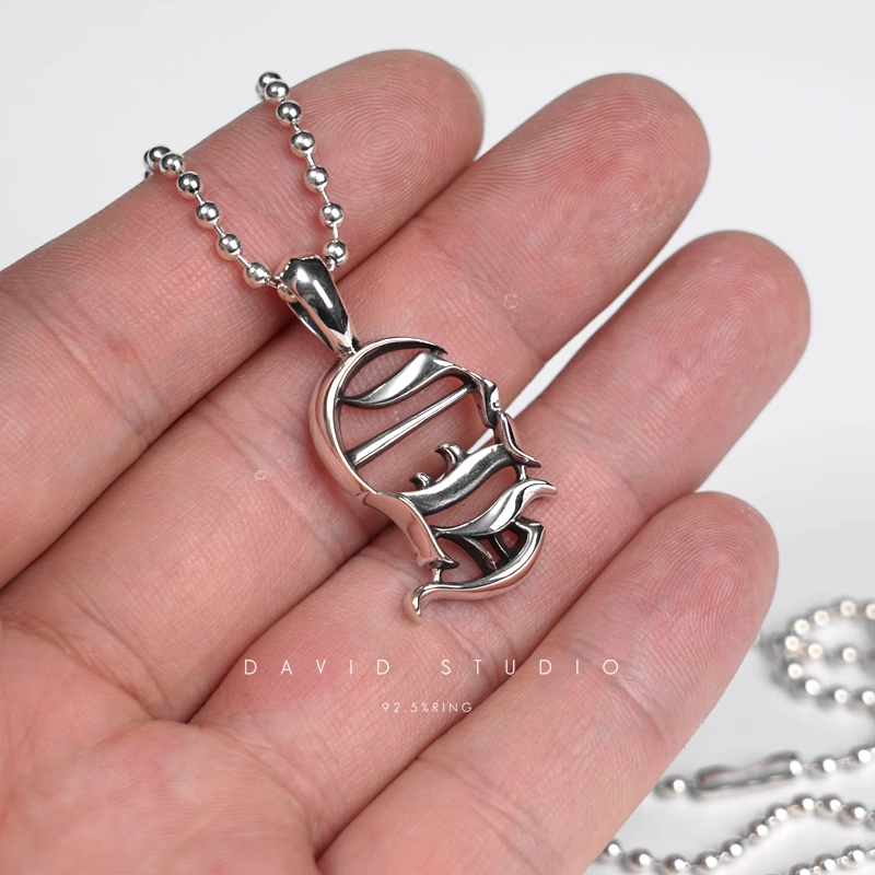 CH LOGO PENDANT – BALL CHAIN
