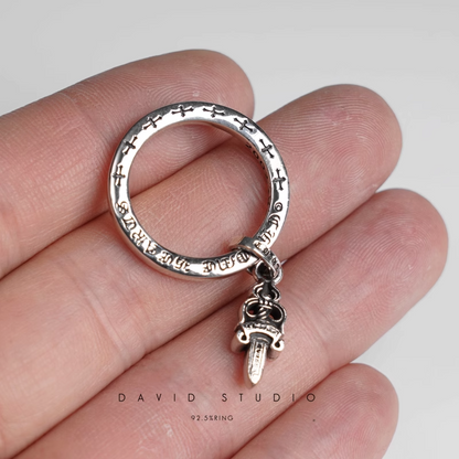 STACK DAGGER RING
