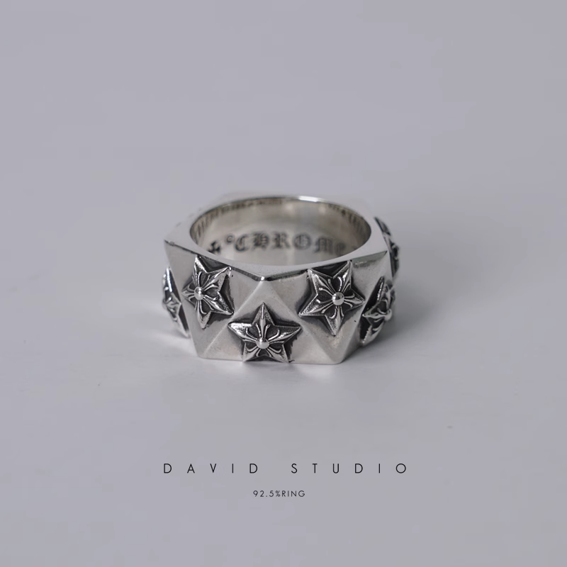 Chrome Hearts Star Pentagon Ring – David Studio – David_Studio
