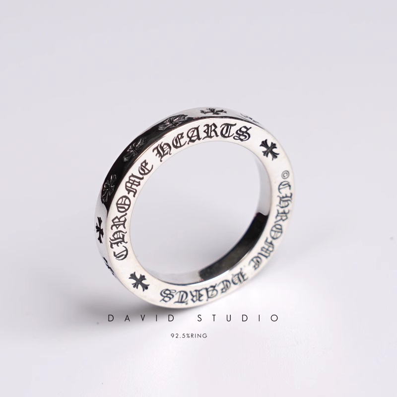 CHROME HEARTS 3MM FUCK YOU RING – SPACER