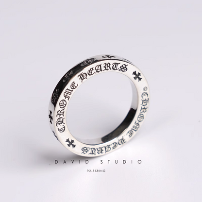 CHROME HEARTS 3MM FUCK YOU RING – SPACER