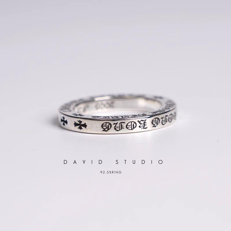 CHROME HEARTS 3MM FUCK YOU RING – SPACER