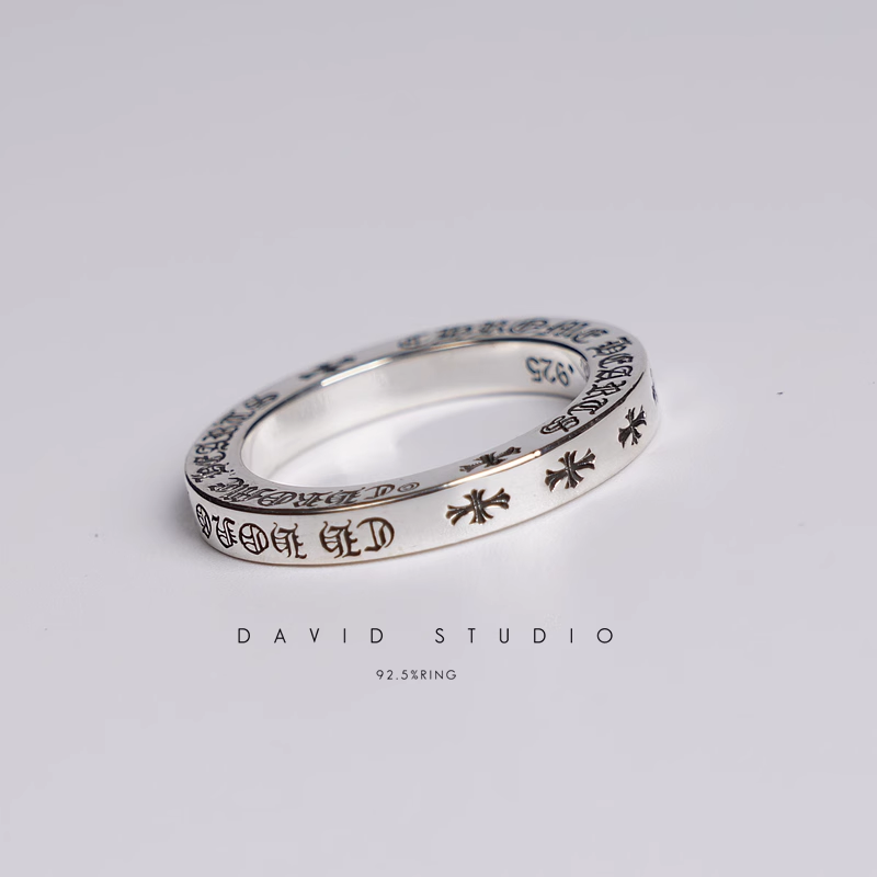 CHROME HEARTS 3MM FUCK YOU RING – SPACER