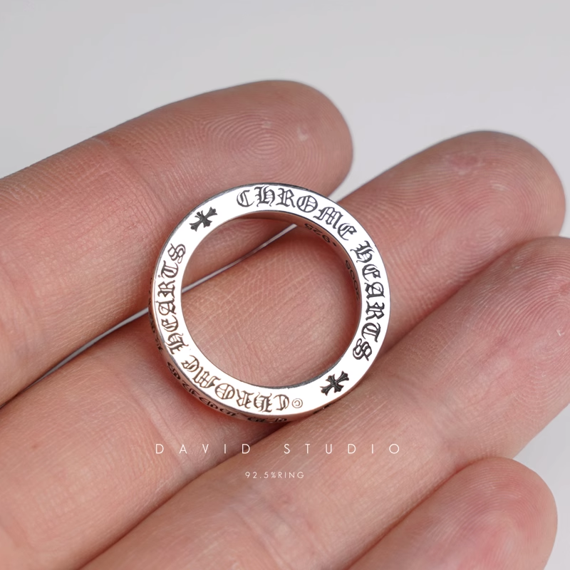 CHROME HEARTS 3MM FUCK YOU RING – SPACER