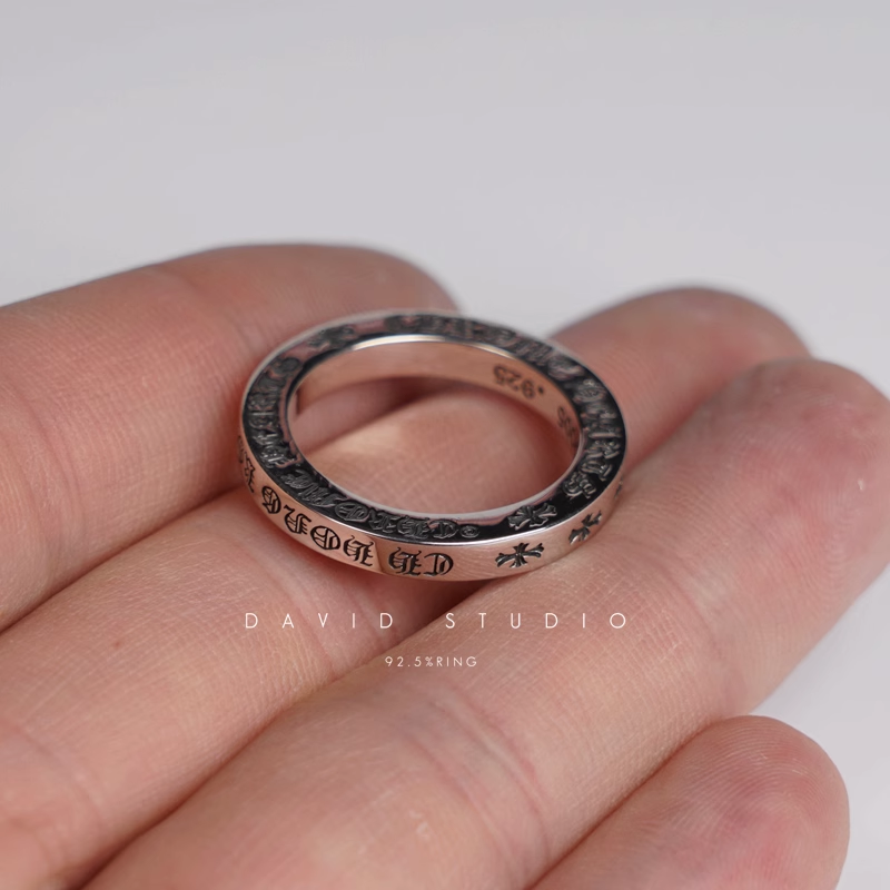 CHROME HEARTS 3MM FUCK YOU RING – SPACER