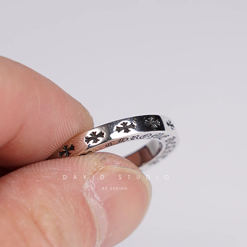 CHROME HEARTS 3MM FUCK YOU RING – SPACER