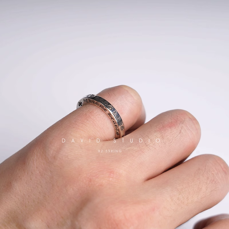 CHROME HEARTS 3MM FUCK YOU RING – SPACER