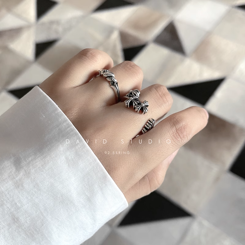 CHROME HEARTS EXTRA FANCY TAIL RING