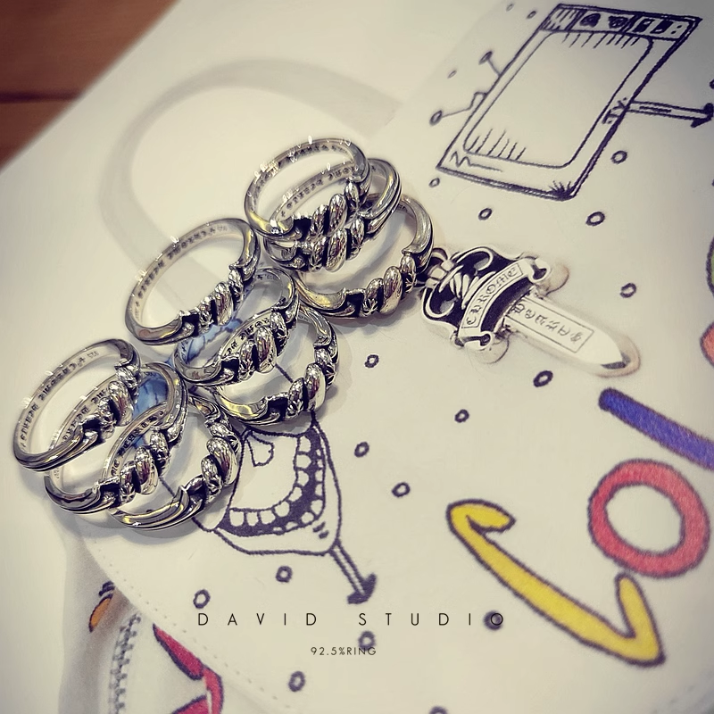 CHROME HEARTS EXTRA FANCY TAIL RING