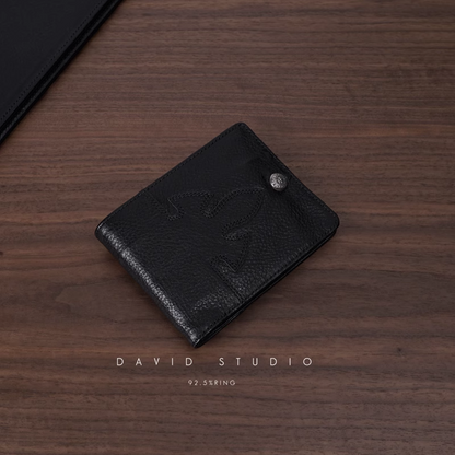 SNAP HORSESHOE BUTTON FLEUR TAIL WALLET