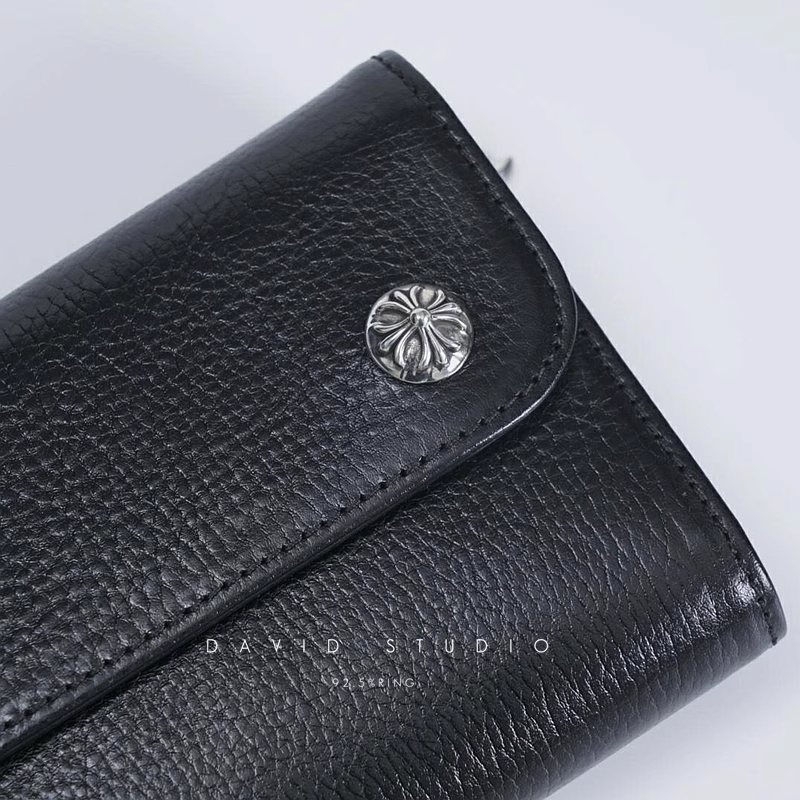 DAGGER ZIP 2 SNAP CROSS BUTTON WALLET
