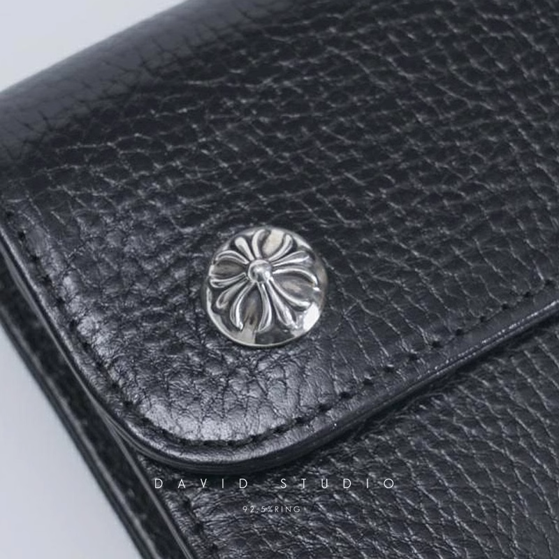 DAGGER ZIP 2 SNAP CROSS BUTTON WALLET