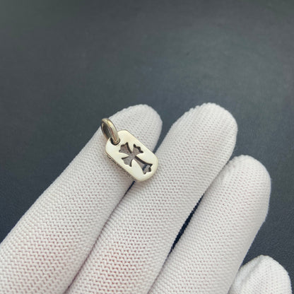 MINI CROSS CUT OUT CHARM
