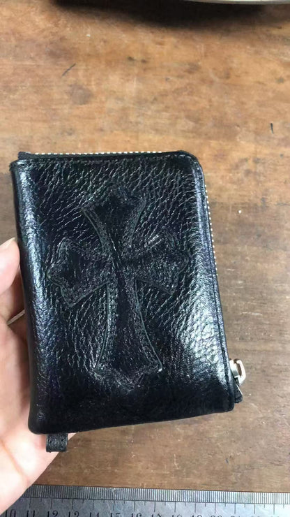 DOUBLE DAGGER ZIP CROSS WALLET