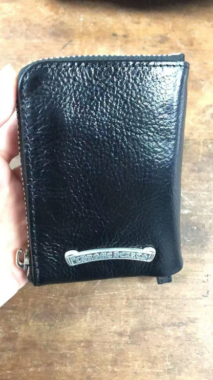 DOUBLE DAGGER ZIP CROSS WALLET