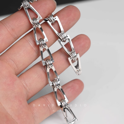 ZIPPER PATTERN BRACELET