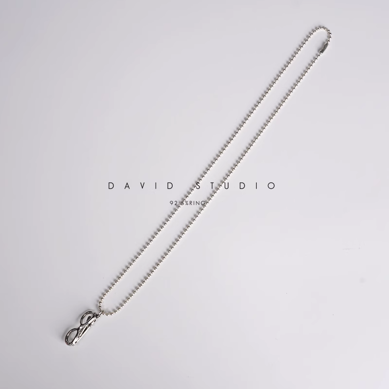 GLASSES PENDANT – BALL CHAIN