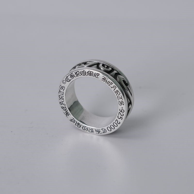 SCROLL SPINNER RING