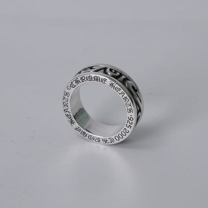 SCROLL SPINNER RING