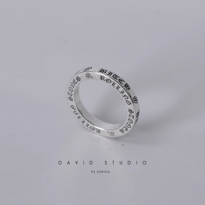 3MM THE ROLLING STONES B*TCH SPACER RING