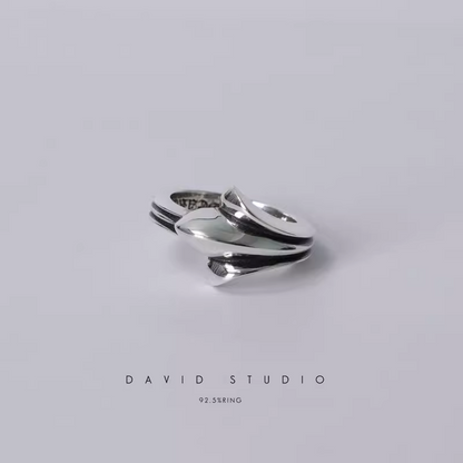 720 HALF CROSS TAIL RING