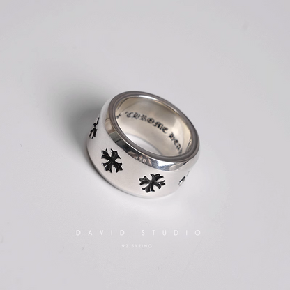 CH PLUS THICK BAND RING