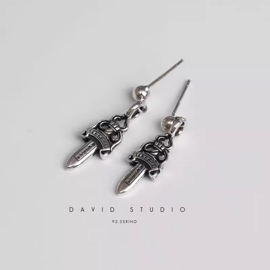 DAGGER DROP EARRING
