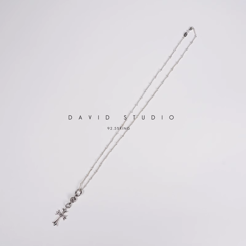 CROSS BALL PENDANT – TWIST CHAIN