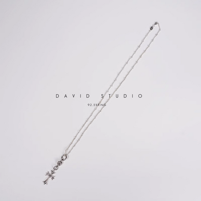CROSS BALL PENDANT – TWIST CHAIN