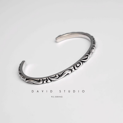 SCROLL BAND CUFF