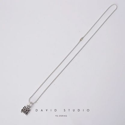 ETERNITY VINE PENDANT – BALL CHAIN