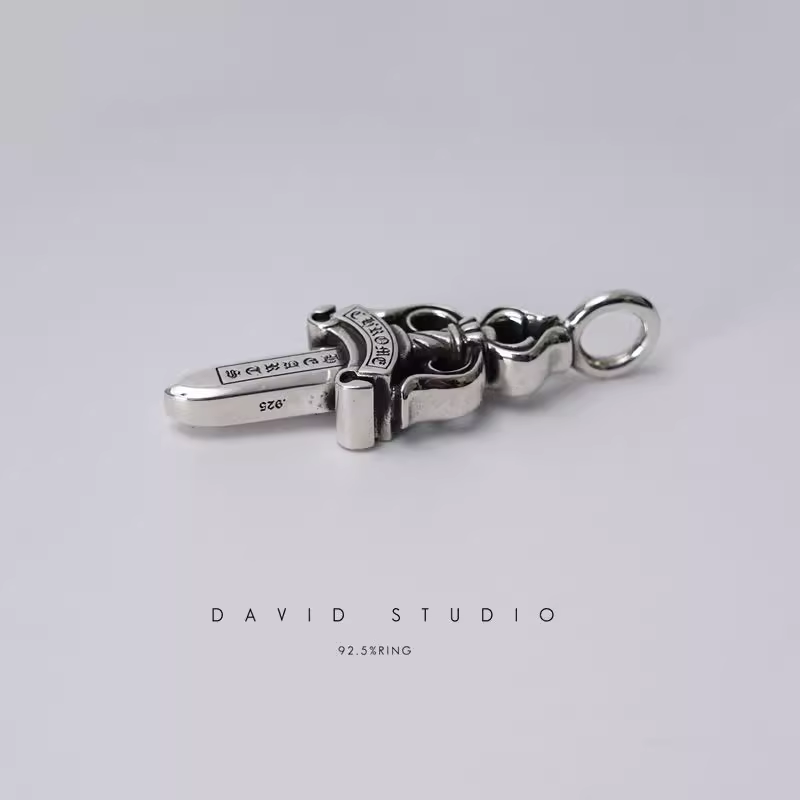 DOUBLE DAGGER PENDANT
