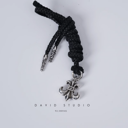 BS FLEUR CHARM – LEATHER BRAID