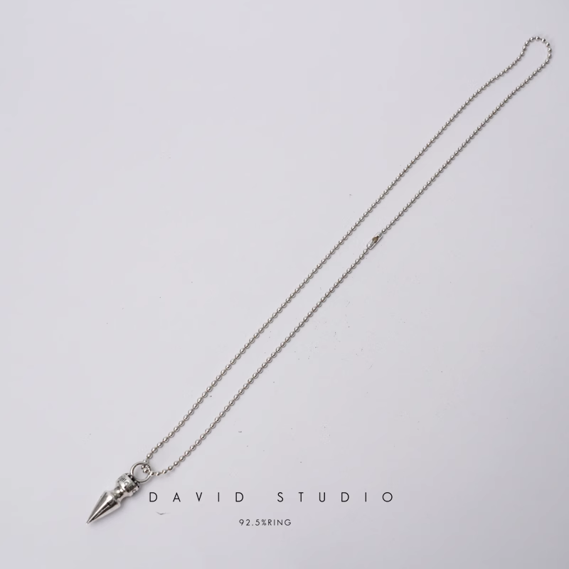 SPIKE PENDANT – BALL CHAIN