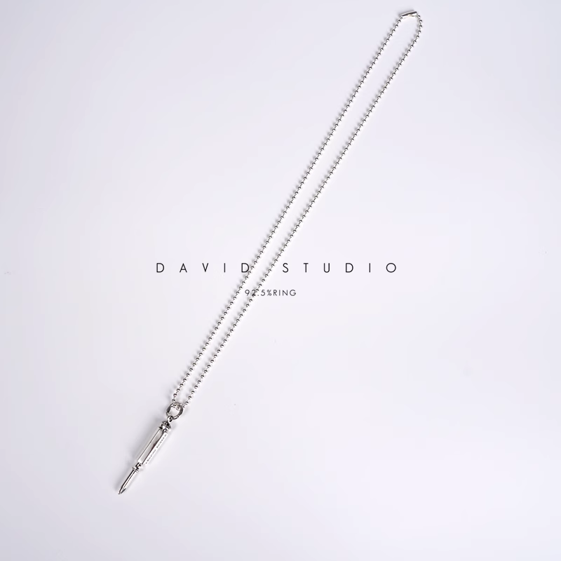 CH PLUS SCREW PENDANT – BALL CHAIN