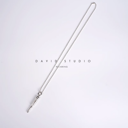 CH PLUS SCREW PENDANT – BALL CHAIN