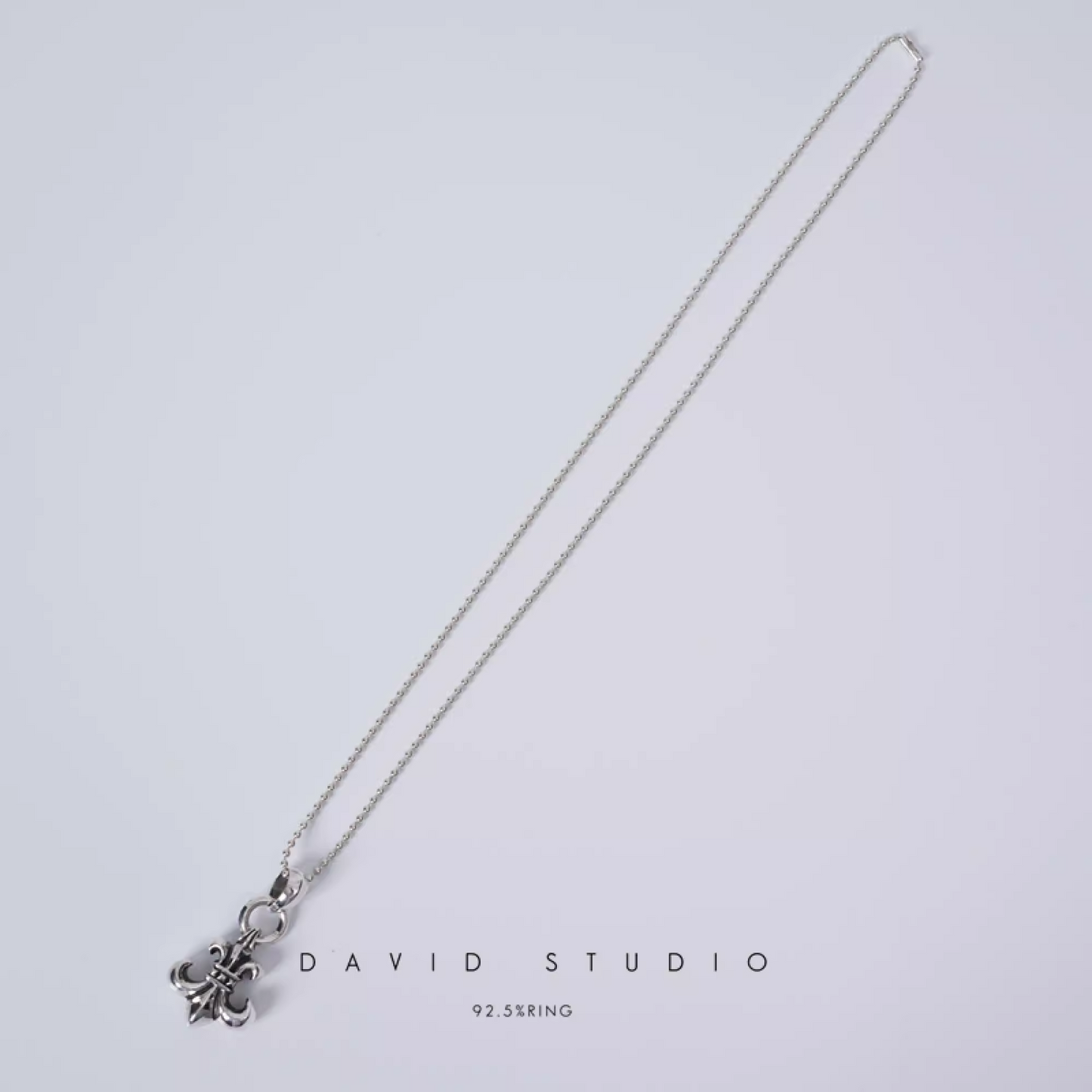 BS FLEUR PENDANT WITH BAIL – BALL CHAIN