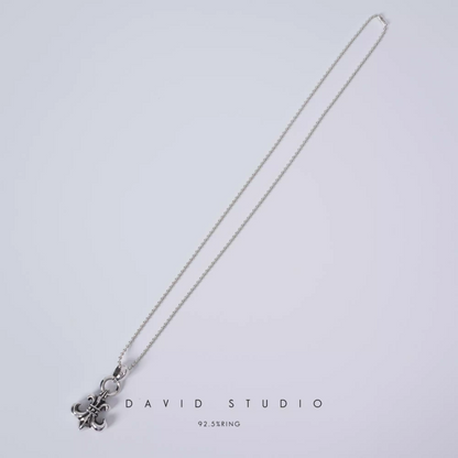 BS FLEUR PENDANT WITH BAIL – BALL CHAIN